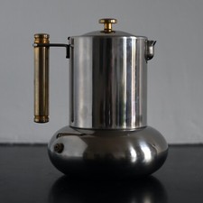 Cafetière italienne Lavazza Principessa Balzano vintage design Italy moka 1980