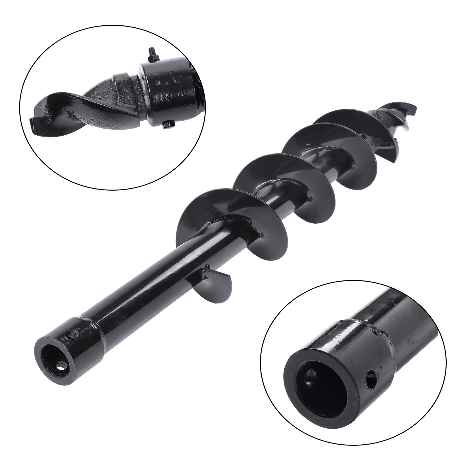 150mm diameter Auger Post Hole Attachment for mini excavator W/ Drill pipe & bit