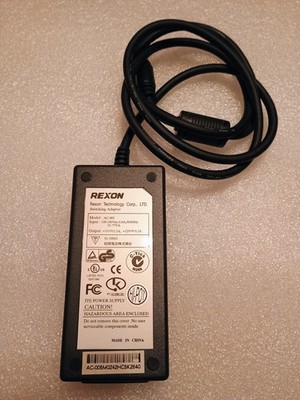 GENUINE REXON AC-005 - 12V 5V 1.5A 5 Pin DC Adapter Power Supply W/ AC CORD
