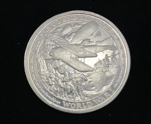 2019 Patriot 1oz .999 Silver Round World War 1 War To End All Wars BU