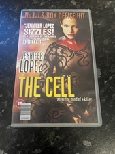 The Cell Big Box Ex Rental VHS Video Tape Uk PAL Cult Horror