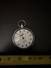 Vintage Leonidas By Heuer Yacht Timer Stop Watch Missing Stem Parts