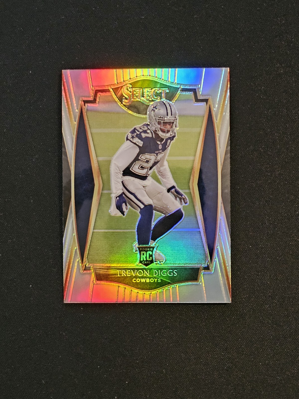 2020 Panini Select #196 Trevon Diggs Silver Prizm (RC) Cowboys