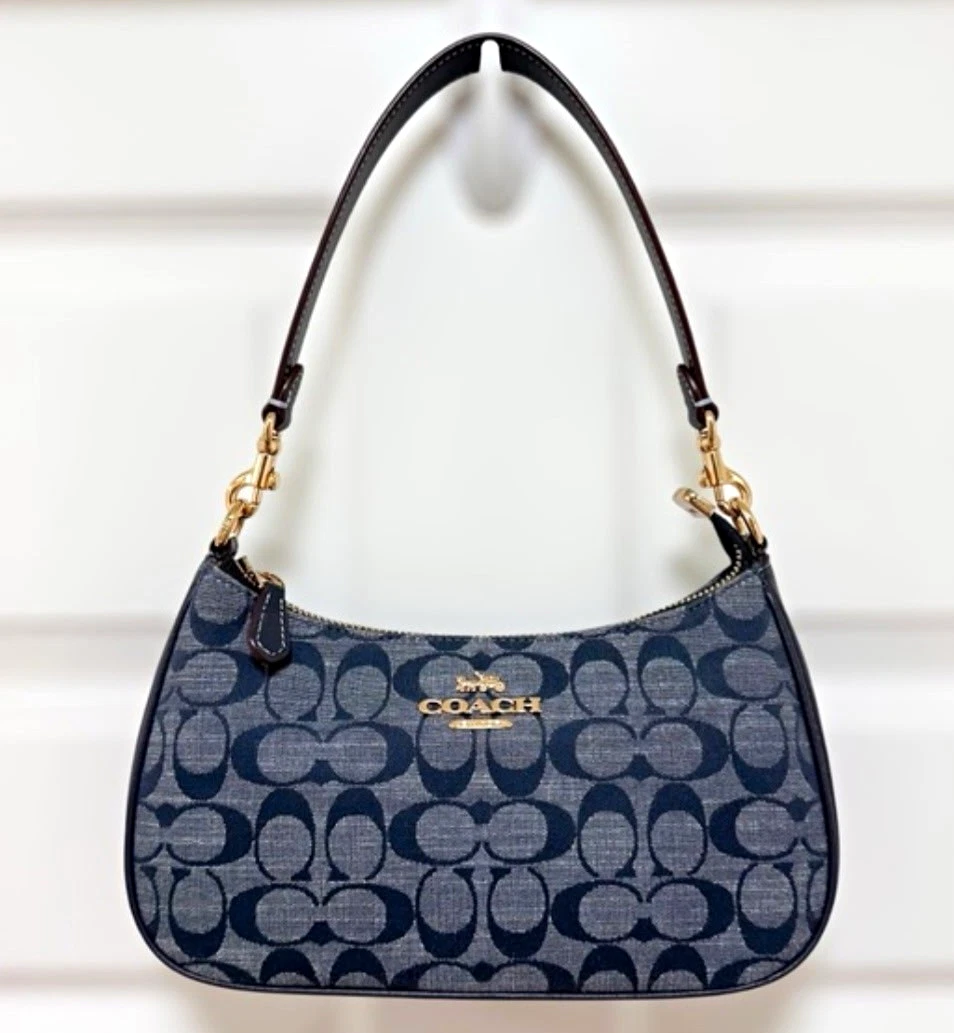 Coach Denim Exterior Bags & Handbags for Women for sale - eBay