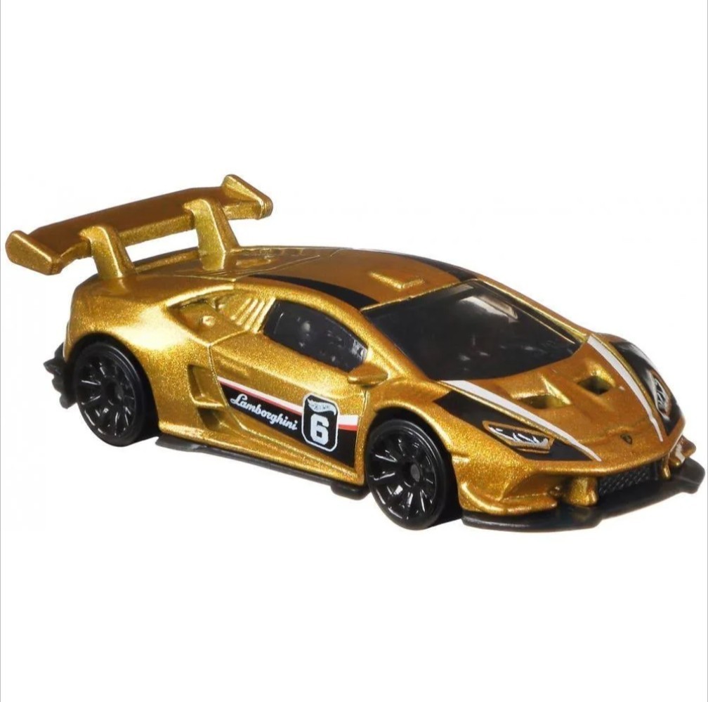 Hot Wheels 2019 Exotics Series Lamborghini Huracan LP 620-2 Super Trofeo Gold