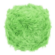 70 Yards Fur Yarn, 100 Grams Faux Fur Eyelash Yarn, Grass Green