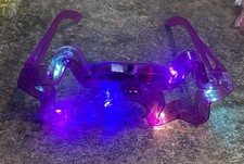 Light-Up Flashing Glasses For Children Adult LED, 12 PC, Batteries included 