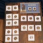 Antique Silver Mixed Coin Lot   Half Dime Seated Liberty Coins Ect....