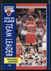 Michael Jordan 1991-92 Fleer #375 Chicago Bulls Card