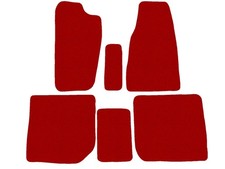 Basic Tappetini per Jeep Cherokee XJ 3,5p Lifting 1997-2001 Rosso Tappeti
