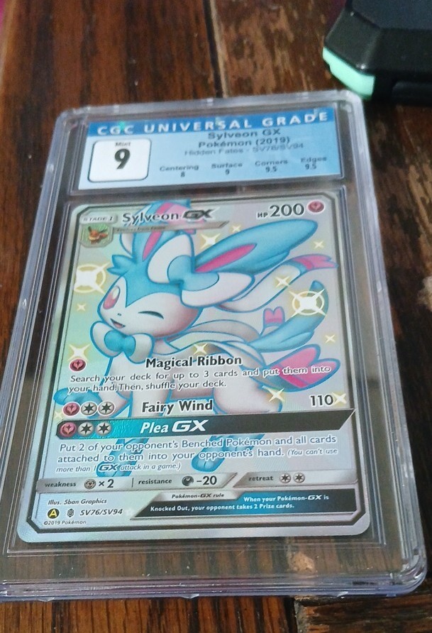 Sylveon GX SV76/SV94 Hidden Fates: Shiny Vault Holo
