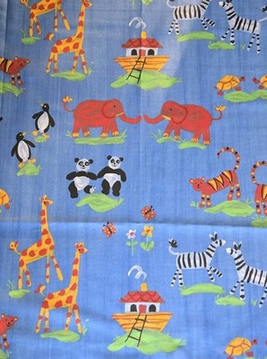 Designers Guild Two By Two Fabric 1.5 Yds Decorator Novelty Zoo Safari 55 Inch