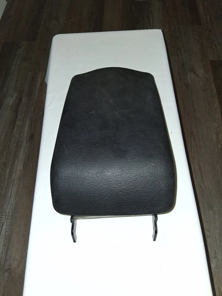 Mitsubishi 3000GT 1991-1999 consola central negro vinilo tapa reposabrazos OEM Foto 4 de 4