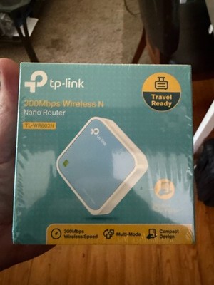 TP-Link TL-WR802N 300Mbps Wireless N Nano Router Travel Ready - Brand New