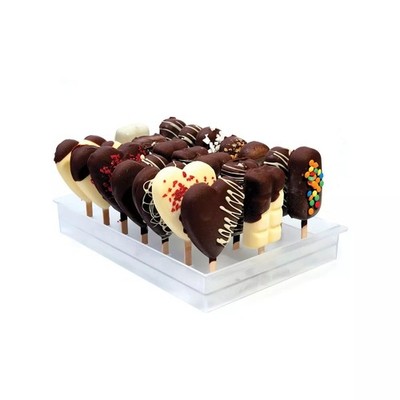 Silikomart Transparent Eis Display Ständer Cake Pops etc WA2