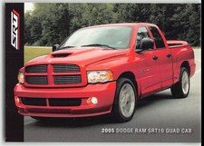 Srt 2005-2006 Collecters Cards Dodge Ram Srt10 Quad Cab Trading Card