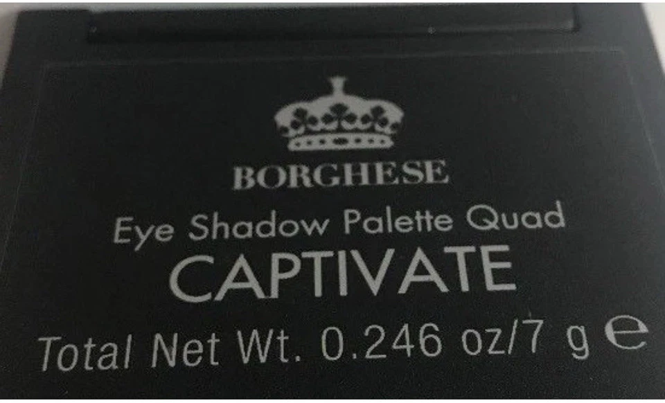 BORGHESE ECLISSARE NEW Eye Shadow Palette Quad “Captivate”  0.246 /7g - Image 3 of 3