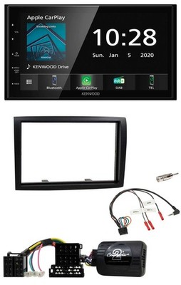 Kenwood Bluetooth Lenkrad DAB USB 2DIN Autoradio für Citroen Jumper Peugeot Boxe