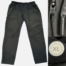 Lululemon License To Train Pants Jogger Men 34-36x 30 XL Dark Gray LM5ACVS