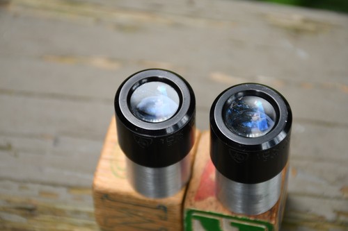 (2) 10X WF AO 146 Eyepieces Measuring Retical 4 Microscope - Photo 4 sur 5