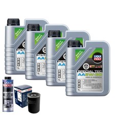 Motoröl 5W30 LIQUI MOLY Special Tec Aa 4L+BOSCH Ölfilter +Spülung