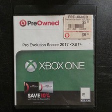 Pro Evolution Soccer 2017 Standard Case Xbox One GameStop Artwork