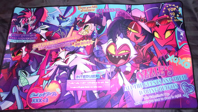 Vivziepop From Helluva Boss with Love Valentines Day Playmat Group 2026 NEW!