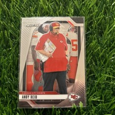 2024 Panini Prizm Football Andy Reid Base Card #145 Kansas City Chiefs F56