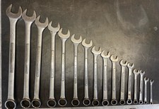 V Vintage Craftsman 16pc V Standard Combination Wrench Set 1-14-14 Usa