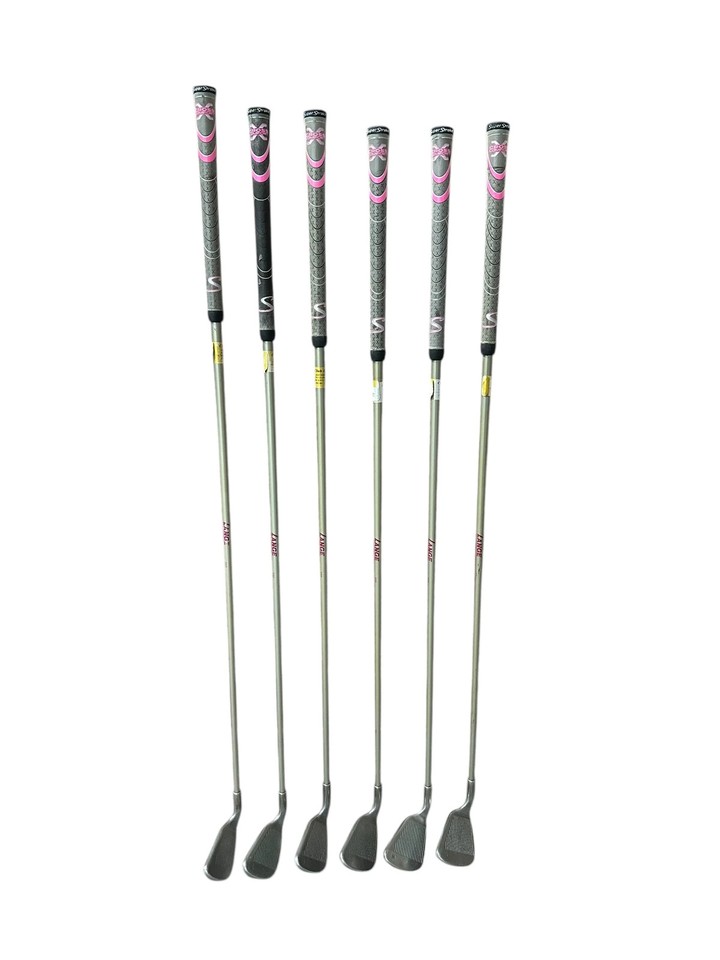 Lot De 3 Fers Ping Eye 2 Orange Dot - 4, 5, 6 - Manche Acier Stiff - -1/2 Pouce - Main Droite