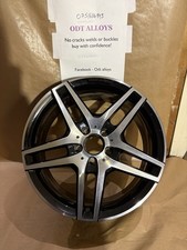 MERCEDES E CLASS AMG W212 18" BLACK DIAMOND CUT ALLOY WHEEL 8.5J A2124010300 X1