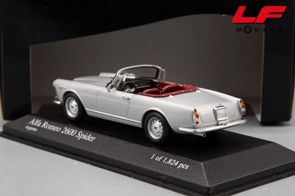 1:43 Alfa Romeo Alfetta 2600 Spider 1964 - Minichamps - Immagine 2 di 4