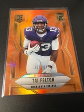 2025 Panini Donruss Elite - Rookies Tai Felton #123 Status Orange 136/849