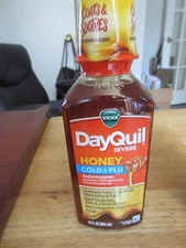 Vicks DayQuil Severe Cold & Flu Liquid Honey 12 OZ 11/30/2025