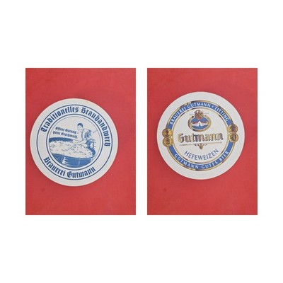 Gutmann Titting Mann Brauerei Bierdeckel Beermat