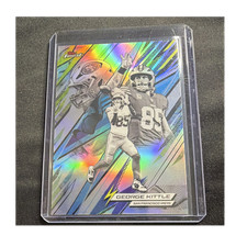 Topps Finest Power Kings George Kittle Refractor 49ers 2025 PK-10 NFL….NINER’s