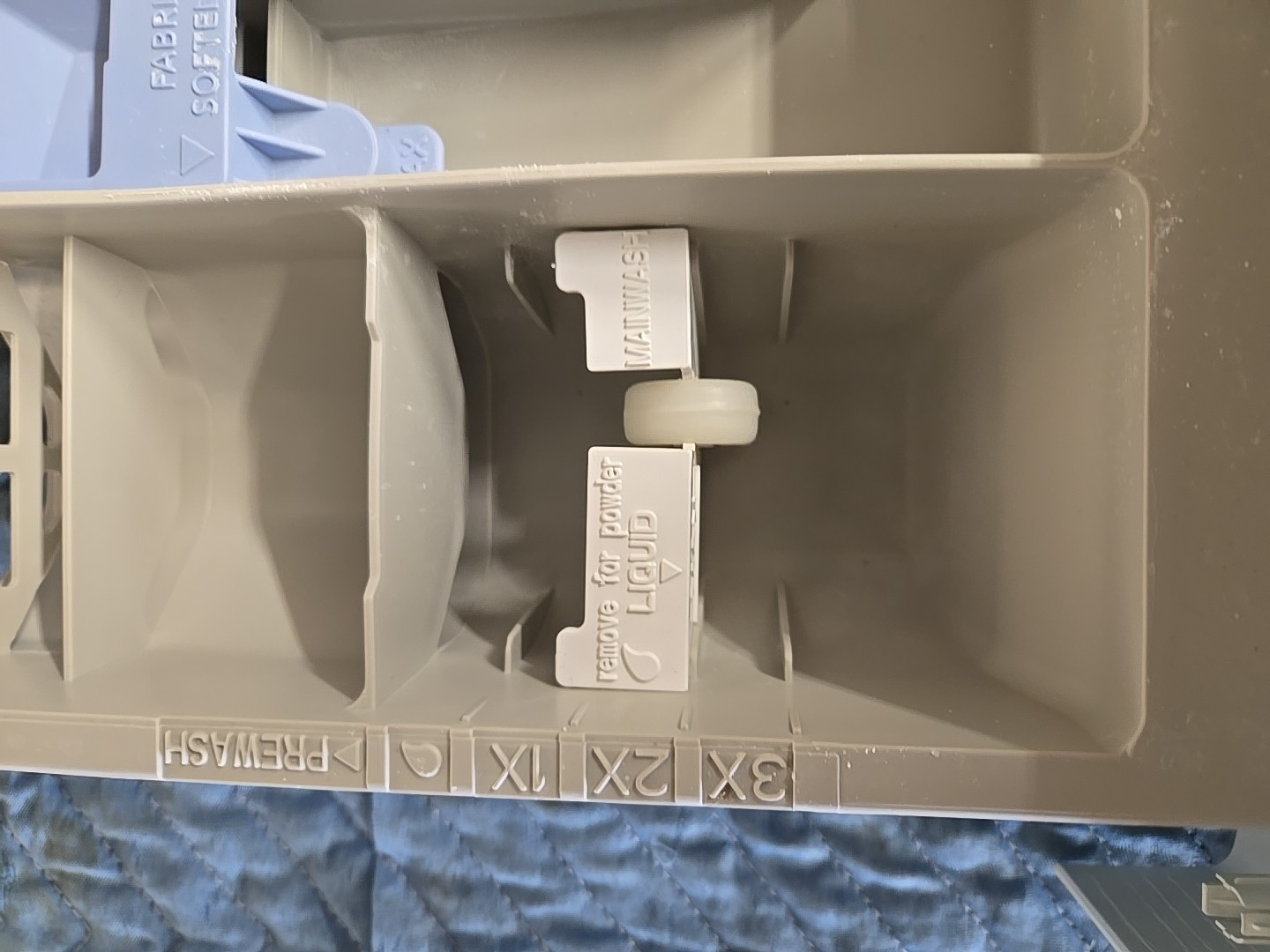 GE washer front load soap dispenser  GFW450SSM1WW