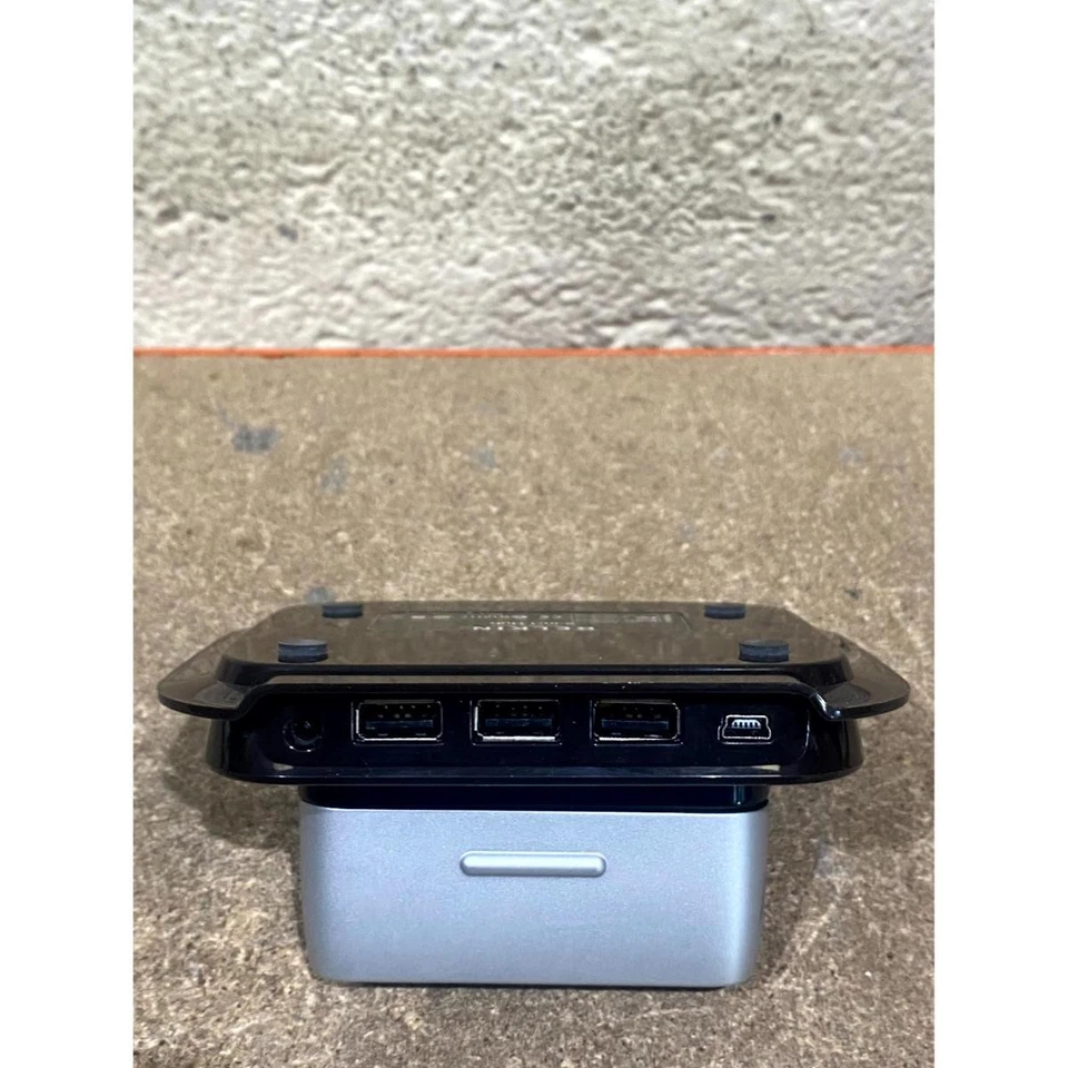 Belkin F5U706ea 7 Port USB 2.0 2-In-1 Travel Hub Black 480Mbps For Desktop PC - Image 3 of 4