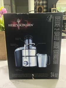 Hells Kitchen Delux 2 Speed Juice Extractor Model HK-331 New In Box