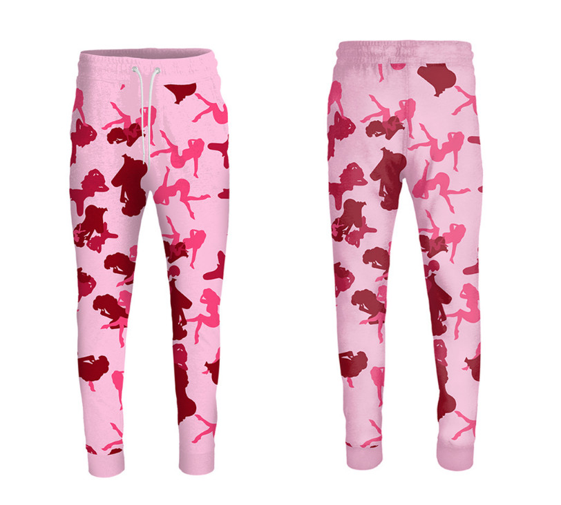 Named Collective Unrealistic Ideals Camo Zip Hoodie Pants Pink Christmas Gifts⭐ image 5
