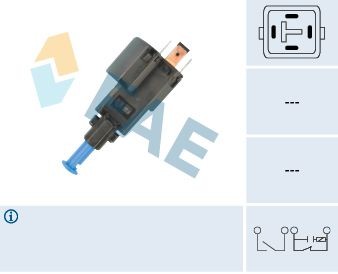 FAE Bremslichtschalter 24518 für OPEL