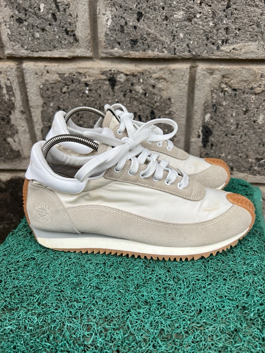 LOEWE フローランナー スニーカー 39 LOEWE Low Cut Sneakers 39 WHT 590720 Flow Runner | eBay