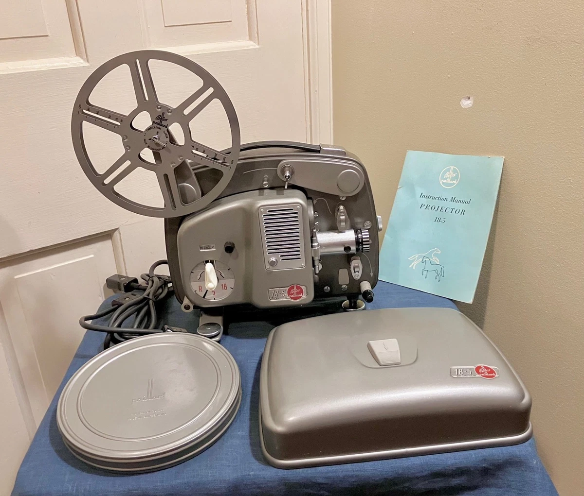 25+ Bolex 8mm Vintage Movie Projectors & Screens for sale