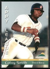 Corey Smith 2000 Appalachian League Top Prospect Set