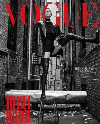 IRINA SHAYK VOGUE Magazine Netherlands April 2024 KATE MOSS Special (42 pages)