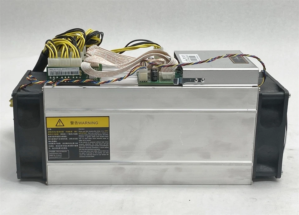Bitmain Antminer S9 13.5T ASIC Bitcoin BTC Miner W/ APW3 Power Supply Unit - Image 4 of 4
