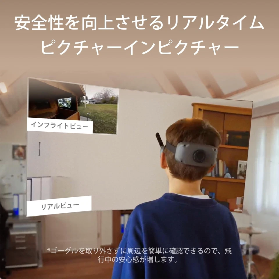 DJI Goggles 3 WA5208 Camera Drone Accessories Micro OLED Screen FPV Japan #N938 - Image 3 of 4