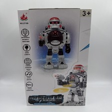 Interstellar Warrior RC Robot Walks Turn Dance Music Lights Sound Fires