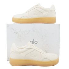 Alo Yoga Recovery Mode Unisex Vegan Leather Sneaker In Clay A0685U Men's US 9