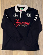 Supreme x La Martina Jacob  Co. Polo Rugby Shirt Large